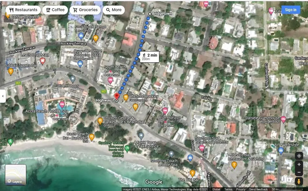 3 Min Walk To Beach - Blue Waters Apt 2 Apts By Bluescape Bridgetown 0*,  Barbados